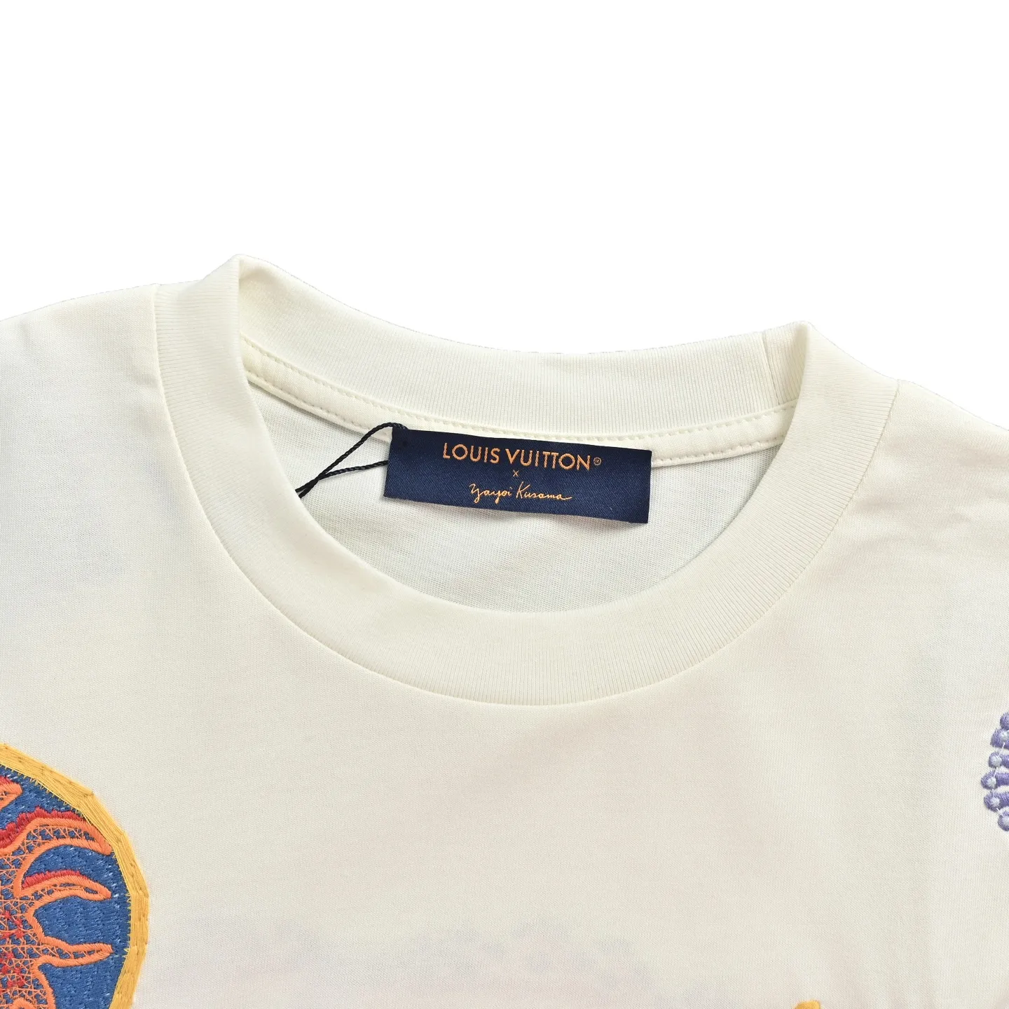 Louis Vuitton/Louis Vuitton sunflower embroidered short sleeves